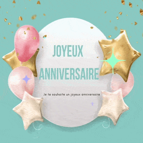 joyeux anniversaire GIF