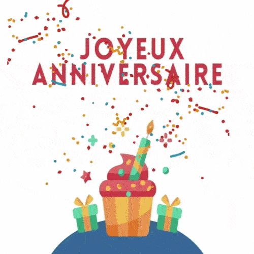 Soeur GIF Joyeux Anniversaire Whatsapp